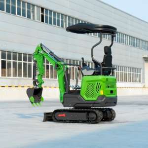 Mini-excavatrice à chenilles de 1,2 tonne à haute productivité pour la construction de logements urbains, la réparation routière et les travaux agricoles - Product Image 4