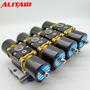 Assemblage 1/2 "Snelle Airbag Systeem Controle Rit Spruitstuk Ventiel Voor Luchtvering VUX-4F Met Dot Fitting 2w160-4f Blokklep - Product Image 1