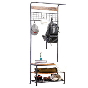 Floor-standing simple home <b>clothes</b> <b>rack</b>, bedroom bag <b>rack</b>, small storage room <b>clothes</b> <b>rack</b>, customizable coat <b>rack</b>. - Product Image 3