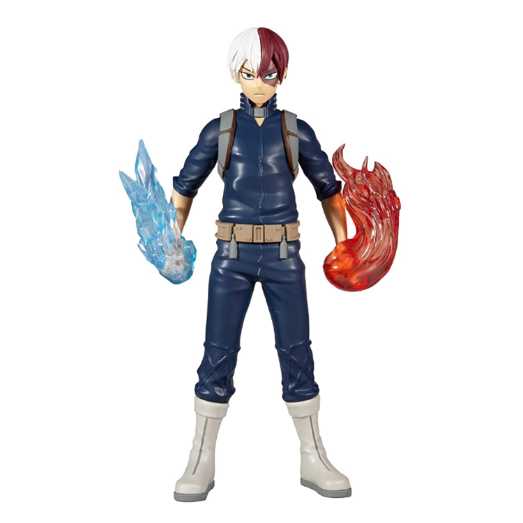 custom make plastic mystery box anime figure, OEM design wholesale plastic anime figures toys