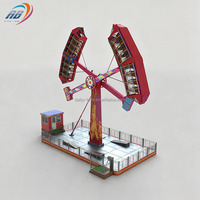 Manèges Kamikaze à 360 degrés extrêmement palpitants pour adultes, attractions de fête foraine, manèges de parc d'attractions, à vendre