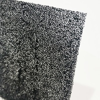 Filtre à air en mousse de polyuréthane réticulée écologique de 3 mm, sortie d'usine, filtre en éponge à cellules ouvertes, charbon actif, mailles filtrantes
