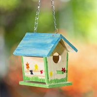 Kit de maison d'oiseau en bois pour enfants et adolescents, bricolage, peinture, bricolage