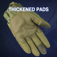 Verchoo Gants de sécurité tactiques personnalisés anti-crevaison pour hommes