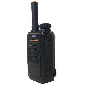 Chierda TC38 Walkie Talkie nirkabel, pemancar jarak jauh profesional genggam radio dua arah hitam - Product Image 1