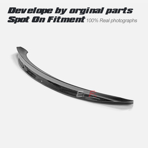 Alerón Trasero de Una Sola Pieza para Suzuki Swift ZC33S, Acabado Pulido de Fibra de Carbono, Repuesto - Product Image 4