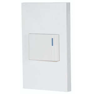 Interrupteur mural Volteck PA-APSE15-EEB blanc espagnol 1 interrupteur 3 voies 1,5 m² panneau ABS PC 10A 240V compatible NFC WIFI pour usage domestique - Product Image 1