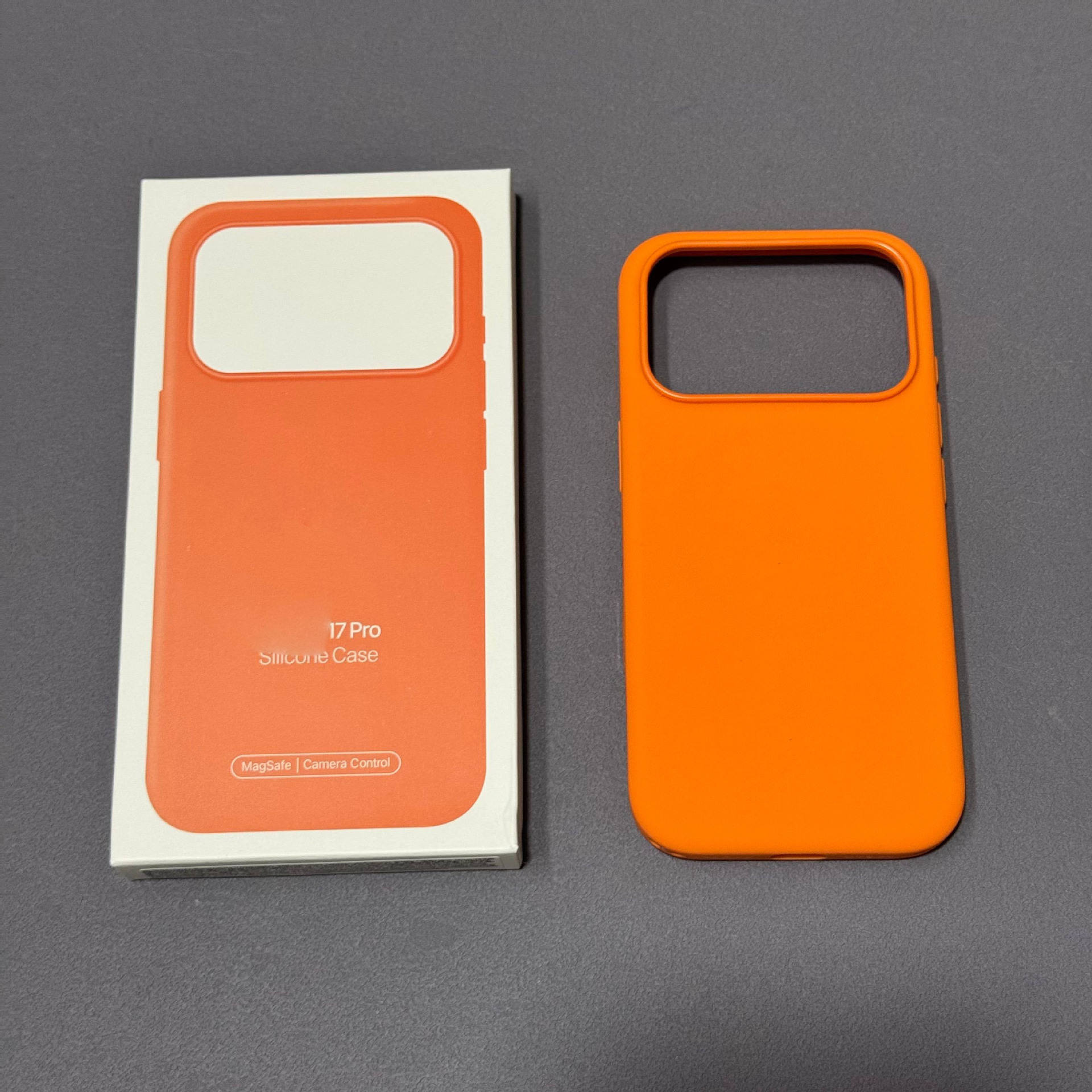 Orange with logo