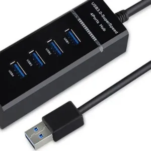 USB 3.0 Hub 5Gbps Multiport Adapter Portable Travel