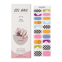 Jueshuigi — autocollants pour ongles Gel coréen, étiquette, dure longtemps, Non toxique, Halloween, séchage uv, semi-durcissant