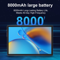 Nouvelle tablette Umiio 17 Pro Max 2026, écran HD 10,1 pouces, 4G double SIM, 5000 mAh, Android 10 pour les affaires et le divertissement