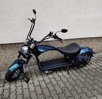 Loyal 2000W Chopper Style Touring 60V 30AH 45km/h Vitesse Maximale Freins à Disque Avant/Arrière Homologué Route EEC COC