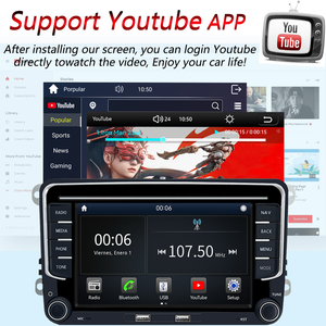 LELV Linux pour <span class=keywords><strong>VW</strong></span> Volkswagen 7 pouces Double USB Sportback Tableau de bord IPS Lecteur multimédia autoradio sans fil Carplay Android Auto - Product Image 4