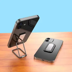 Foldable Phone Finger Holder Grip for Magnetic Car Mount Compatible with iPhone Any Smartphone Phone Ring Holder