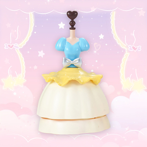 JinYing New Pretend Princess Dress Hanger <b>Toy</b> Graceful Fashion DIY Plastic Dressing Holder Lovely Assembly <b>Toys</b> - Product Image 4