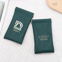 Étui de rangement portable de luxe en cuir PU avec logo personnalisé et design à rabat pour lunettes et lunettes de soleil