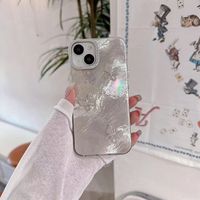 Pour iPhone 16 Faux Diamant Caméra Cas Antichoc Papillon Motif Bling Paillettes TPU Téléphone Cas Couverture pour iPhone 16 15 Pro Max