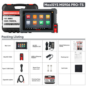 MaxiSYS MS906 PRO TS OBD 2 Car Full System Scanner and <b>TPMS</b> Sensor With Bluetooth VCI Vehicle Altar Diagnostic Tools - Product Image 6