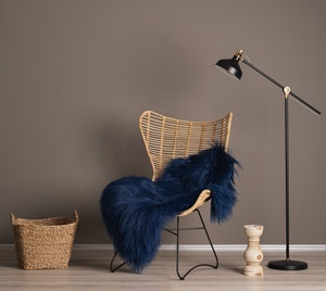 Tapis en peau de mouton teints islandais élégants longs tapis en cuir de laine incroyable Style scandinave salle de prière espace de vie ensemble de tapis - Product Image 1