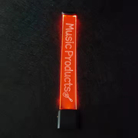 Bracelet LED personnalisé adapté aux concerts et aux fêtes, disponible en 7 couleurs pour les événements et les concerts