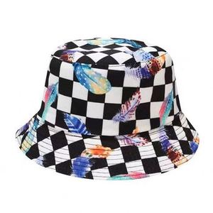 Top Sales Vintage Style Cotton Fabric Bucket <b>Hat</b> Designer Custom Logo Printed Outdoor Fishing Cycling <b>Summer</b> Style - Product Image 6