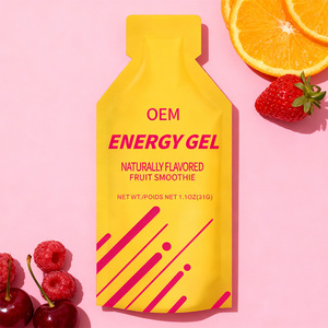 Gel Energético OEM con Sabor Natural a Frutas - Carbohidratos Rápidos para Antes y Durante la Actividad, Paquete de 31g, Marca Privada - Product Image 3