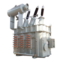 Fabricant de transformateurs pour fours à arc électrique immergés dans l'huile, refroidis par eau, 10-132 kV, 2,5-100 MVA, avec OLTC