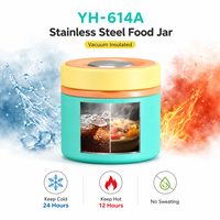 Nayad, boîte à lunch isotherme en acier inoxydable 304 de 12 oz, pour enfants, retour à l'école, anti-fuite, boîte à lunch thermique OEM