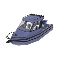Bateau de pêche, original, en aluminium, 6.25m, 20 pieds
