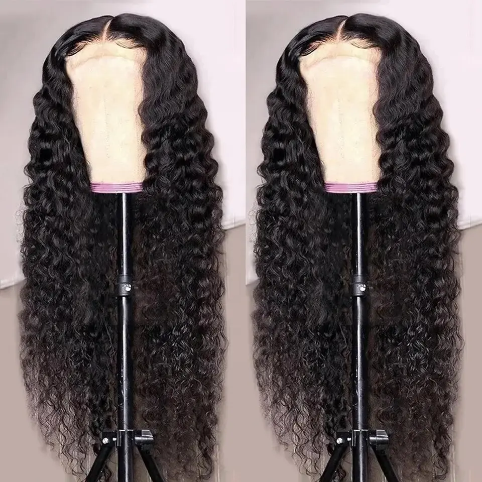 Glueless 100% Human Hair Full Lace Wig For Black Women Hd Transparent Lace Front Human Hair Wigs