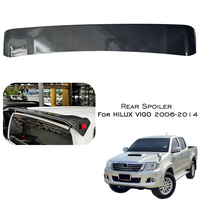 Aileron arrière en plastique aspect fibre de carbone pour Hilux VIGO 2008-2015, accessoires extérieurs pour pick-up