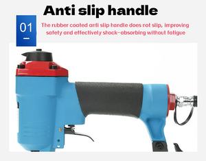 <span class=keywords><strong>Cloueur</strong></span> <span class=keywords><strong>pneumatique</strong></span> industriel en acier inoxydable <span class=keywords><strong>pour</strong></span> clous de 10 à 30 mm, capacité de charge de 100 clous, <span class=keywords><strong>pour</strong></span> canapé, toiture, charpente, travail du bois - Product Image 2