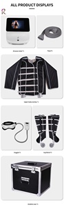 Traje de Presoterapia de Cuerpo Completo con Función de Masaje Ocular, Traje de Drenaje Linfático por Presión de Aire para Uso Doméstico, <span class=keywords><strong>Precio</strong></span> de Fábrica - Product Image 4