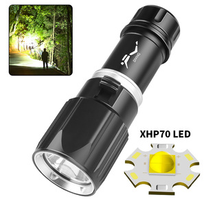 XHP70 Diving Flashlight High Brightness Magnetic <b>Switch</b> Rechargeable LED Dive Light Professional Underwater Lighting - Product Image 4