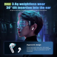 Headset Gaming HTC NE49 AI Translator Earphone BT6.0 Peredam Kebisingan TWS Earbuds dengan Mikrofon Daya Tahan Lama 134 Bahasa