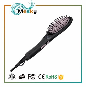 2019 Venta caliente potente cepillo eléctrico de pelo peine alisar el cabello rápidamente y fácilmente - Product Image 5