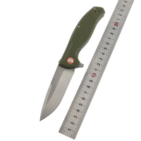 Couteau pliant de poche, lame en acier D2, manche en G10, camping en plein air, chasse, tactique, EDC, survie portable, OEM personnalisable
