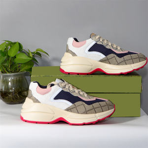 Baskets décontractées de luxe pour femmes et hommes, style vintage, à <span class=keywords><strong>plateforme</strong></span>, rehaussantes, à lacets, chaussures classiques décontractées - Product Image 3
