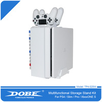 Support de rangement pour jeux CD PS4 TP4-025W – Tour de rangement pour disques CD PS4