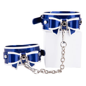 Jouets Bdsm de haute qualité en cuir Bondage menottes <span class=keywords><strong>esclave</strong></span> Bdsm poignets pour mains et <span class=keywords><strong>pieds</strong></span> - Product Image 2