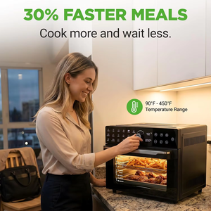 Freidora de Aire Eléctrica Digital de Mesa de Alta Calidad para Exteriores, Metálica, Multifunción 18 en 1, Gran Capacidad de 30L - Product Image 3