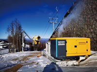 Nouveau générateur diesel compact Atlas Copco QES20 50Hz 400V pour alimentation de secours d'urgence