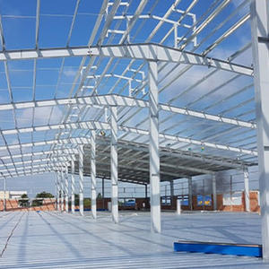 Construcción Rápida, Estructura Robusta, Nave Industrial Prefabricada <span class=keywords><strong>de</strong></span> Acero al Carbono con Recubrimiento <span class=keywords><strong>de</strong></span> Zinc para Viviendas y Apartamentos - Product Image 5