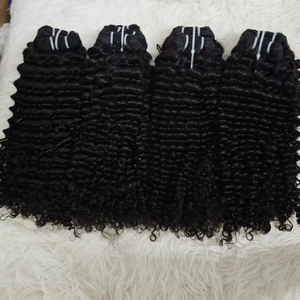LetsFly - Paquetes de Cabello Humano Rizado/Ondulado al Agua al por Mayor, 20 Pulgadas, 9A, Marrón Mixto, Brasileño, 100% Cabello Humano Virgen, Extensiones de Cabello - Product Image 1