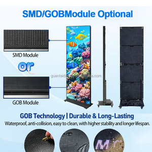 จอโปสเตอร์ LED ความละเอียดสูงแบบไร้รอยต่อ พับได้ พร้อมฟังก์ชันแสดงภาพเคลื่อนไหวและกราฟิก มาตรฐาน IP65 พร้อม SDK - Product Image 4