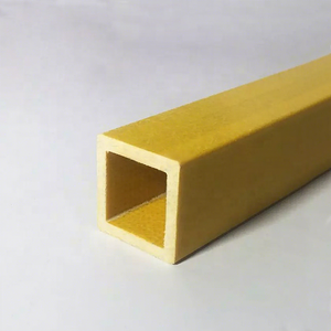 Perfil Pultruido de FRP Resistente a la Corrosión, Tubo Cuadrado de FRP - Product Image 1