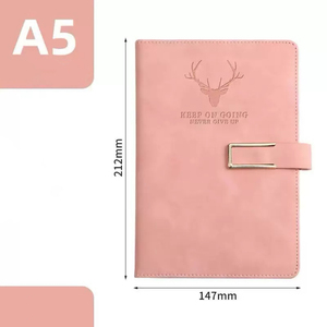 Cadeaux IStapromo personnalisés avec marque-pages, carnets en papier kraft, carnet à couverture rigide avec stylo, papeterie de bureau promotionnelle, carnet à spirales - Product Image 6
