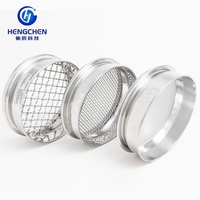 Vente flash : Tamis d'essai de 50 microns, tamis d'essai en acier inoxydable de 90 microns, tamis d'essai pour sable et gravier