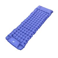 Tapis de camping antidérapant à surface texturée pour une adhérence ferme et une sécurité sur les terrains inclinés