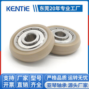 Rodillos de Plástico de Ingeniería Especial PEEK+PTFE Resistentes a Altas Temperaturas, Venta al por Mayor del Fabricante, Alta Capacidad de Carga - Product Image 2